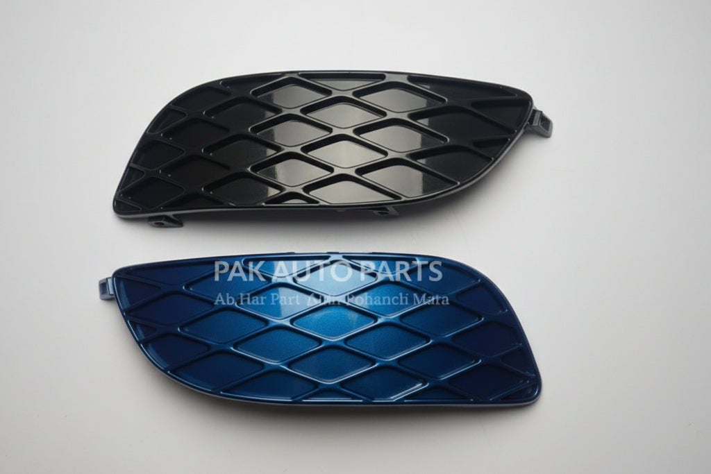 Two car mirror covers on a black background Remove with 'Pak Auto Parts' branding.