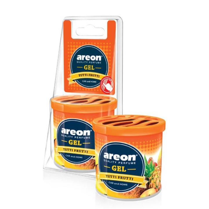 Areon Air Freshener Gel-Car Fragrance Gel For Car Desire Perfume Gel (Tutti Frutti)