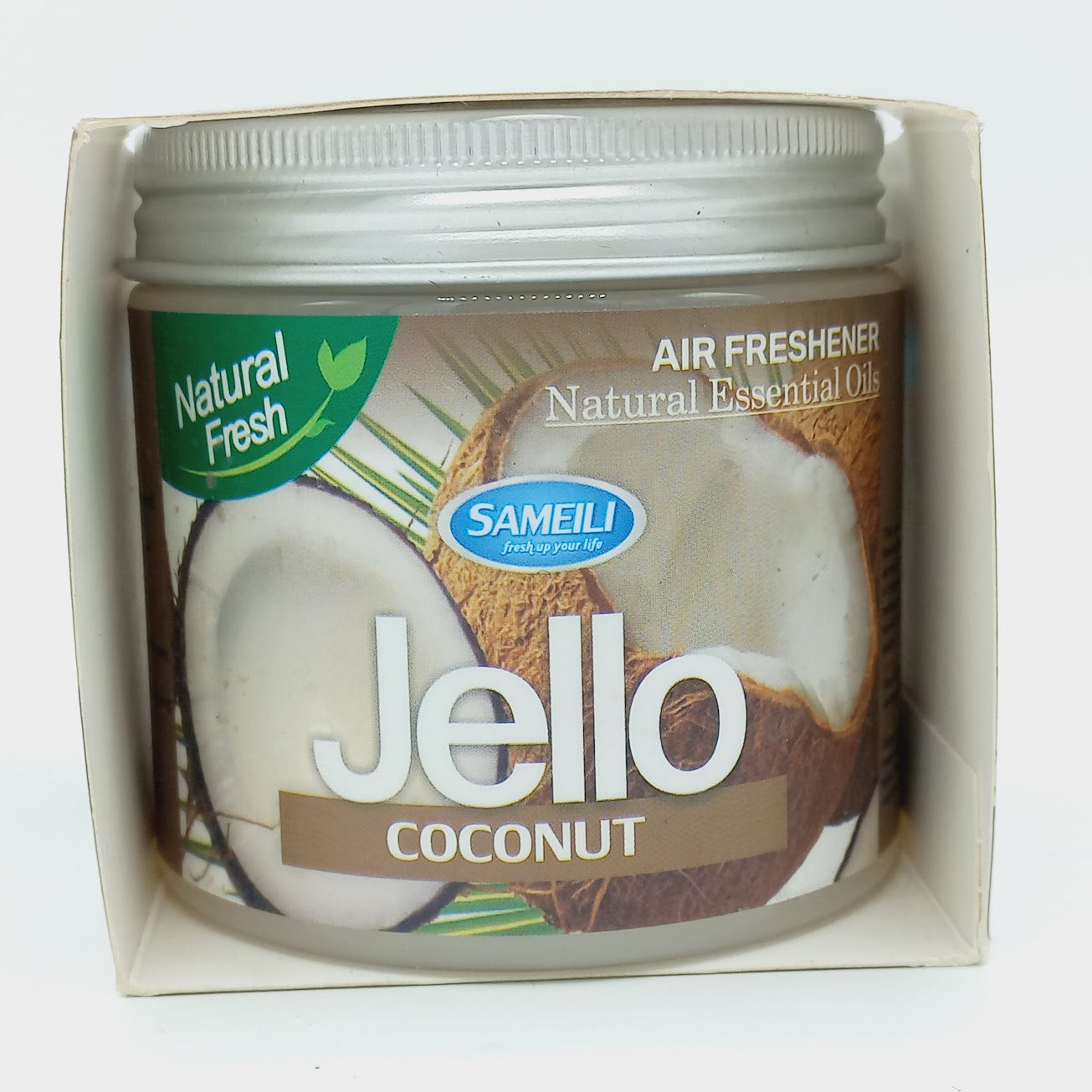Jello Air Freshener Gel-Car Fragrance Gel For Car Desire Perfume Gel (Coconut)
