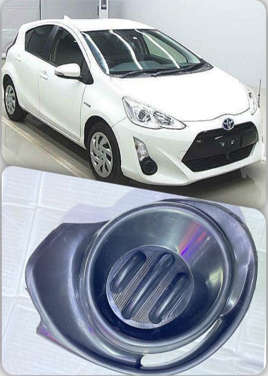 Toyota Aqua Fog Light Cover Pack/Fog Lamp Cover Pack 2014-2017 Set (Band Wale)
