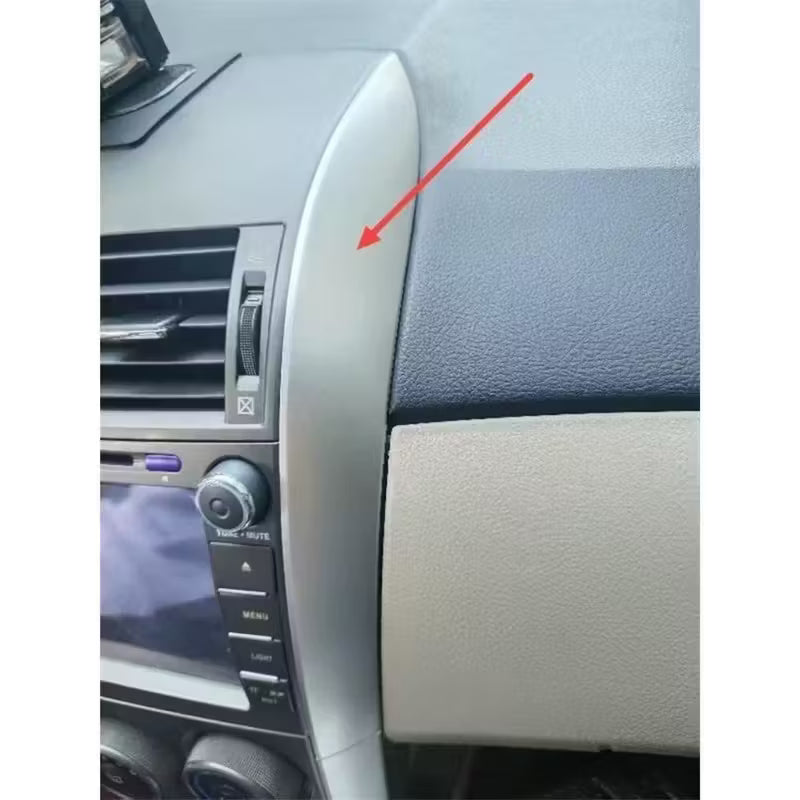 Toyota Corolla Central Dashboard Panel Trim Strip 2009-2014 Set