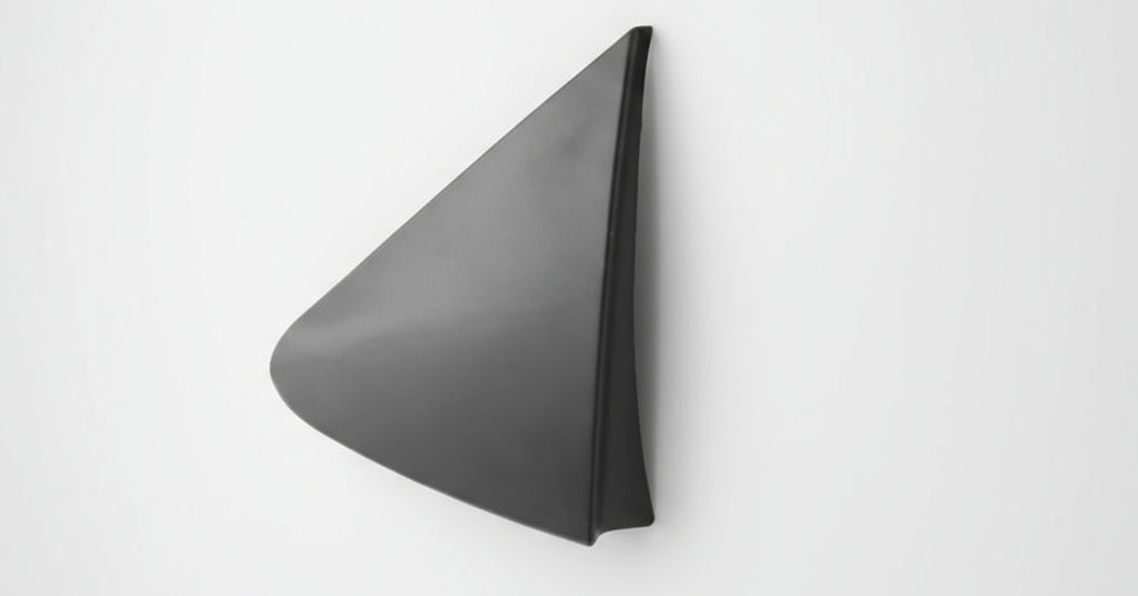 Car antenna on a white background