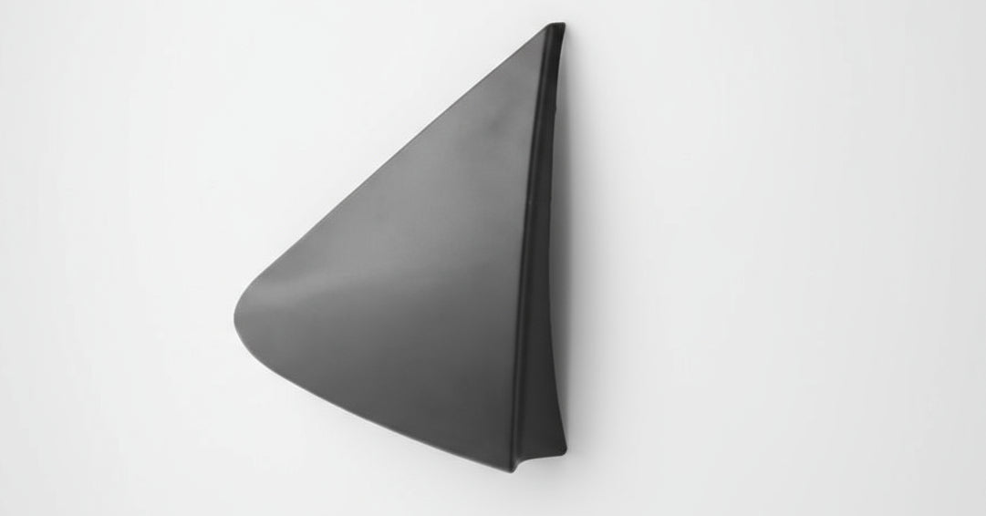 Car antenna on a white background