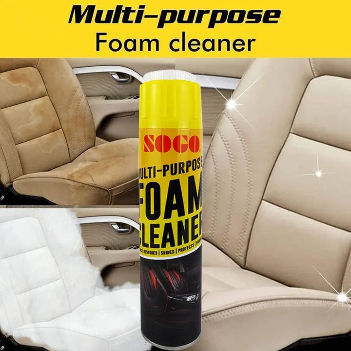 Sogo Multi Purpose Form for Cleaner Carpet Leather Foam Cleaner Etc 650 ml