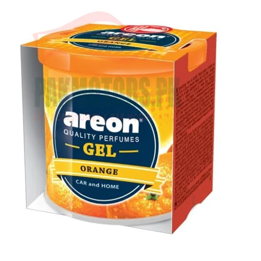 Areon Orange gel packaging on a white background