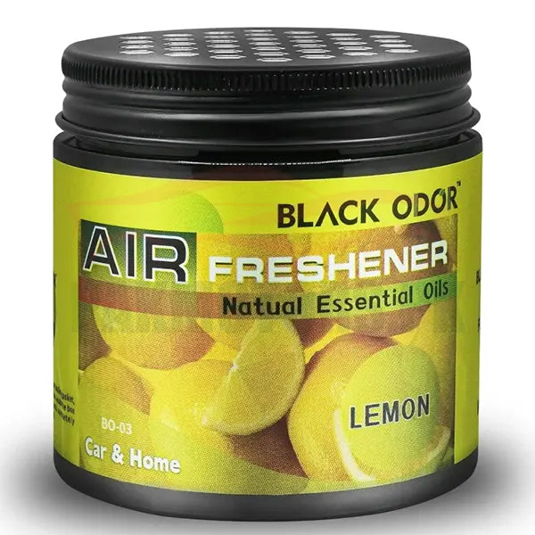 BLACK ODOR Air Freshener Gel-Car Fragrance Gel For Car Desire Perfume Gel (Lemon)