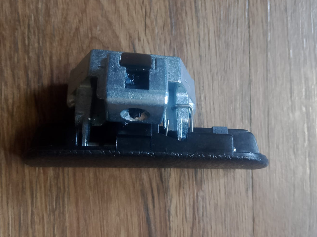 Mechanical component on a wooden surface