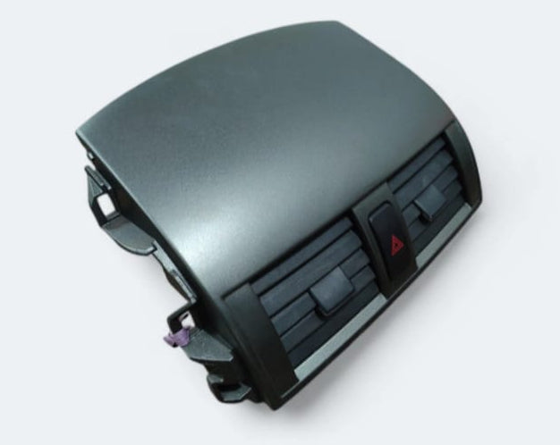 Car air vent cover on a white background