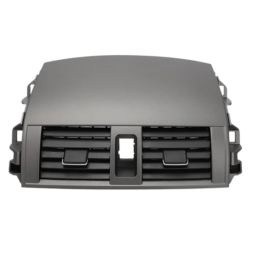 Car air vent grille on a white background
