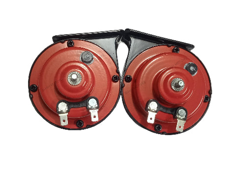 SEGER 60E Pressure Horn/Snail Horn Bike & Car 12V Set