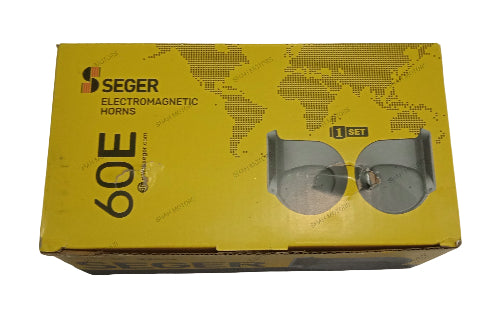 SEGER 60E Pressure Horn/Snail Horn Bike & Car 12V Set
