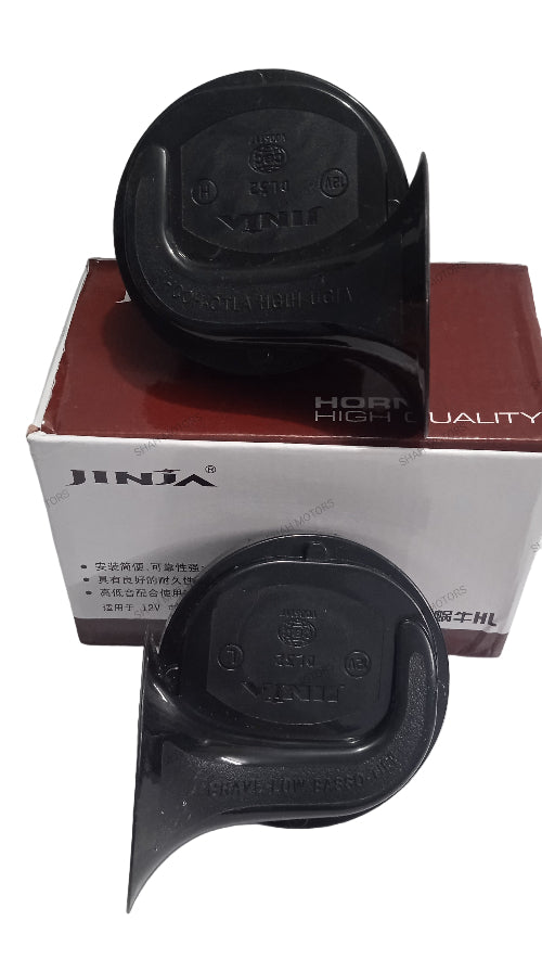 Jinja Horn Pressure Horn/Snail Horn Bike & Car 12V Set