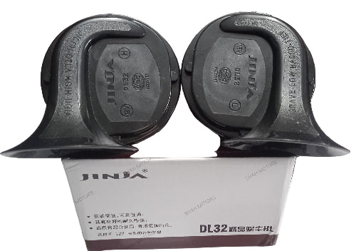 Jinja Horn Pressure Horn/Snail Horn Bike & Car 12V Set