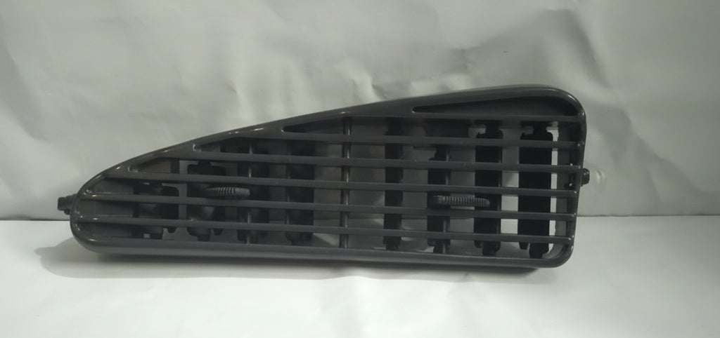 Black car grille on a white background