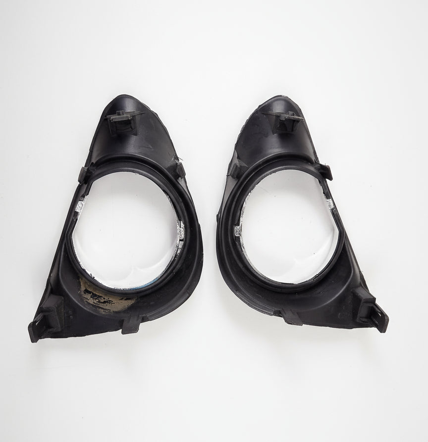 Toyota Vitz Fog Lamp Cover with Chorom Ring Model 2011-2014 Set