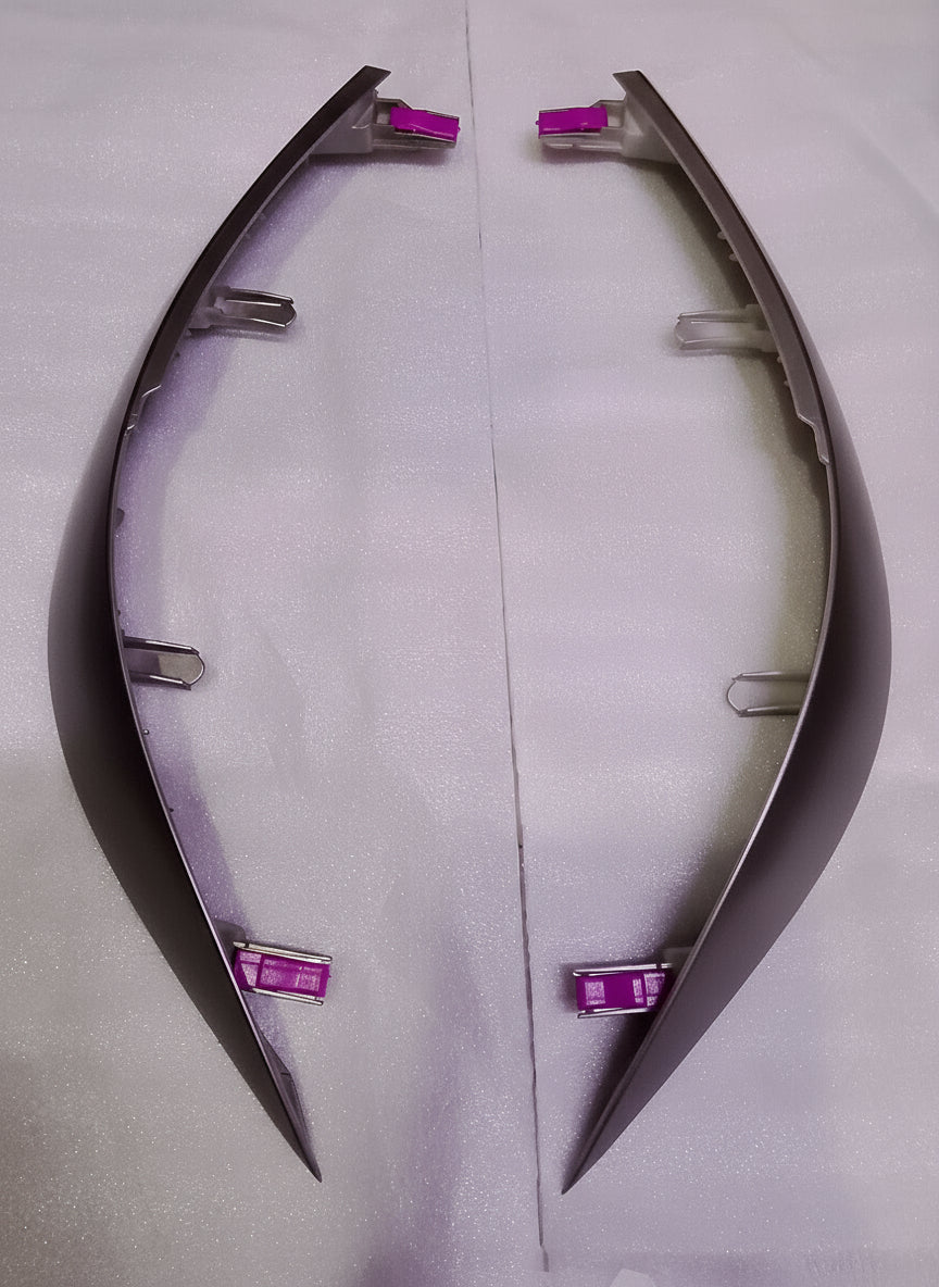 Toyota Corolla Central Dashboard Panel Trim Strip 2009-2014 Set