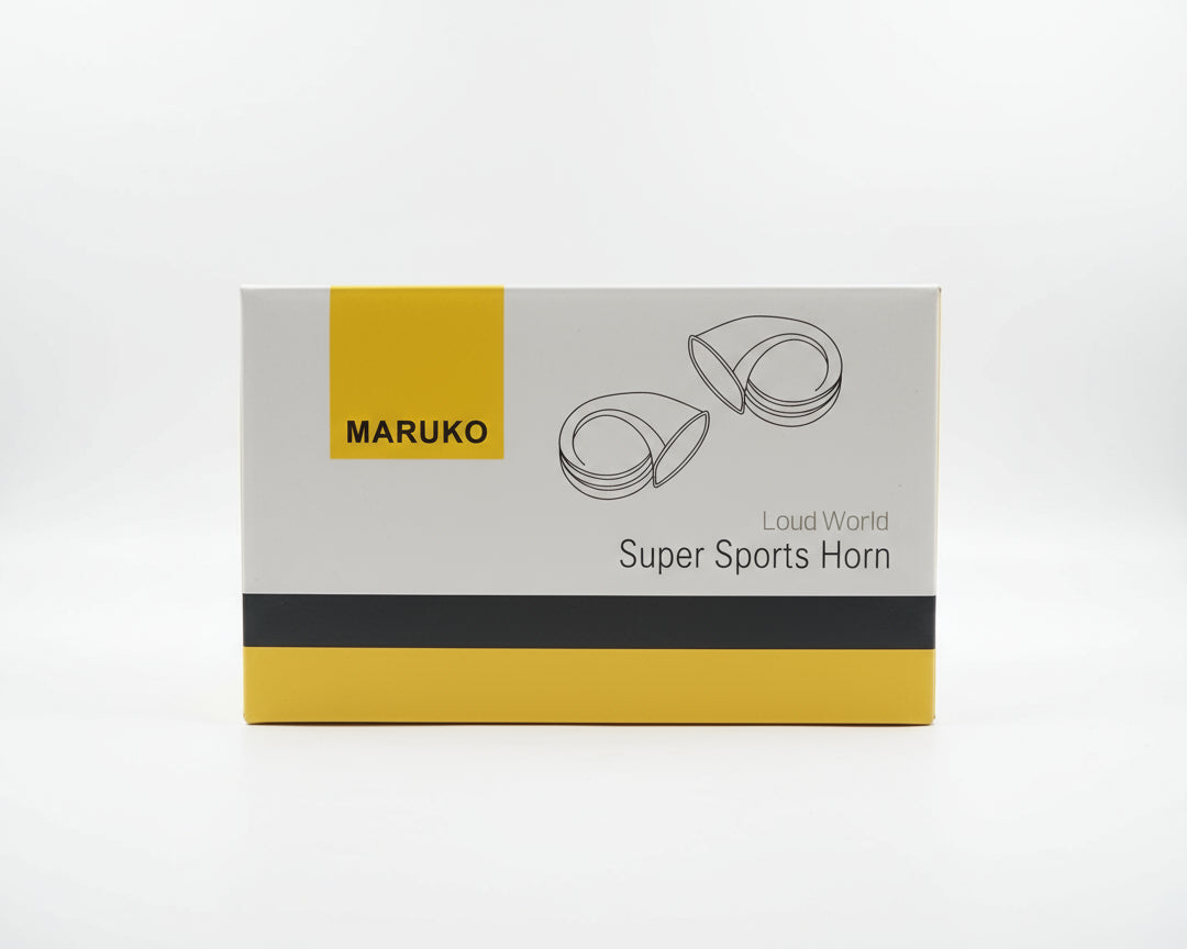 MARUKO Super Sports Pressure Horn-Snail Horn Bike & Car 12V Set