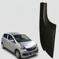 Car fender guard with car and close-up of fender area on a white background