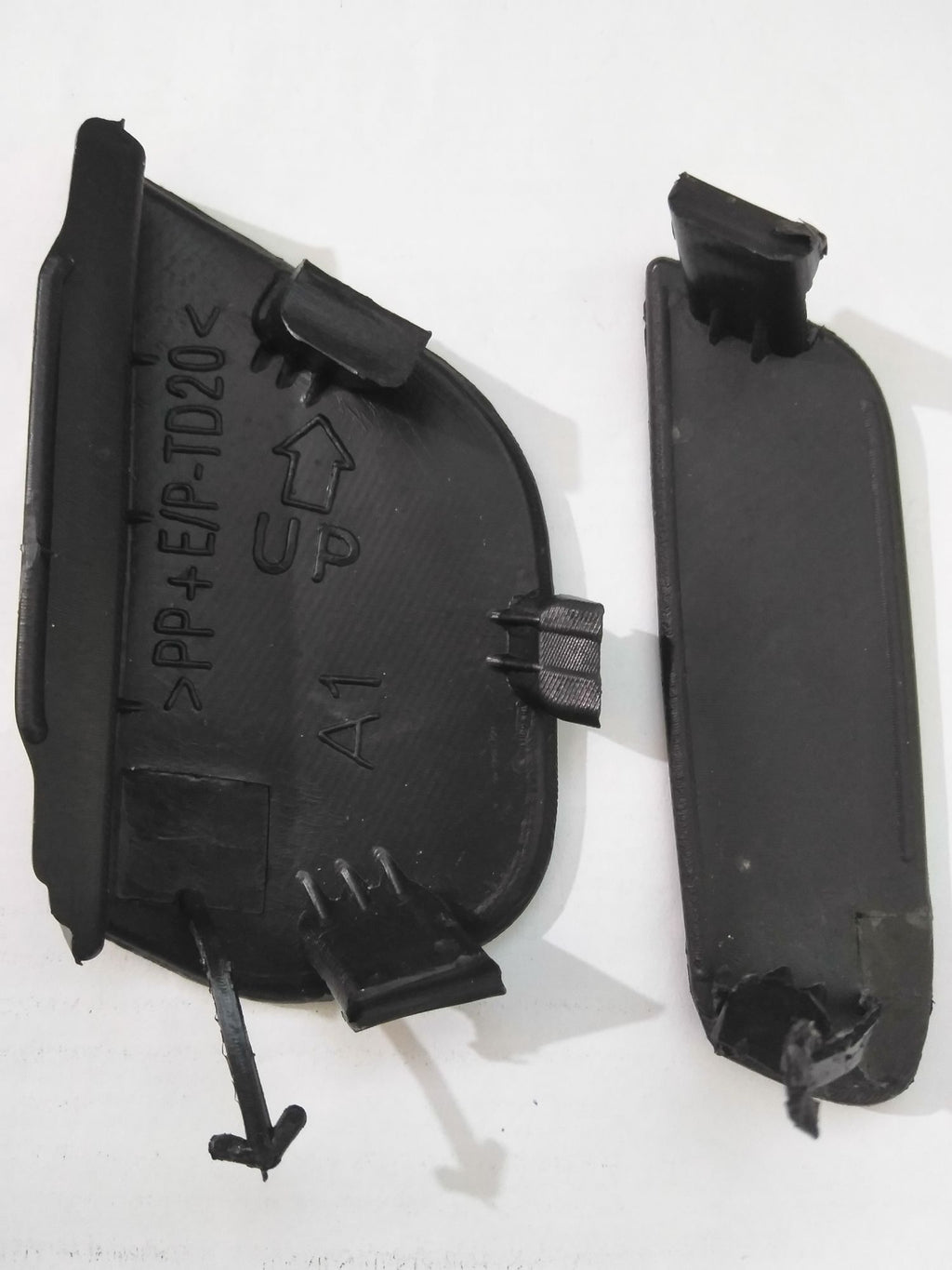 Toyota Aqua Front Bumper Tow Cover 2015-2017 2 Pcs