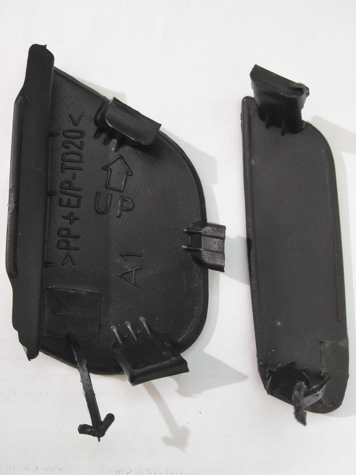 Toyota Aqua Front Bumper Tow Cover 2015-2017 2 Pcs