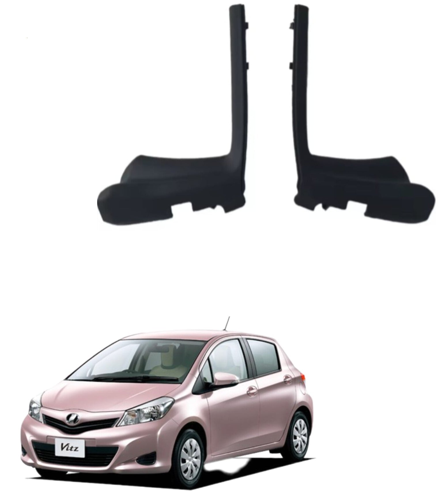 Car antennas with AUZ AUTO logo and a pink car below on a white background