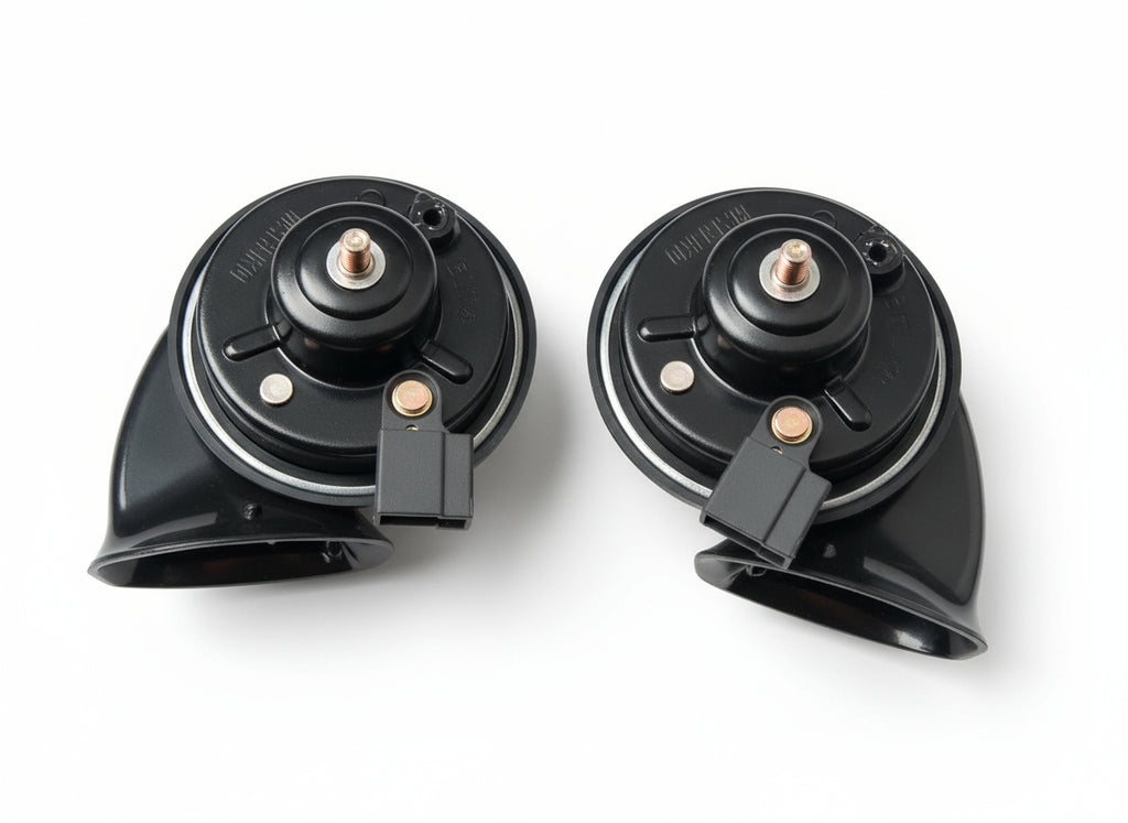 SARO Blue Tone Super Sports-Horn Pressure Horn-Snail Horn Bike & Car 12V Set