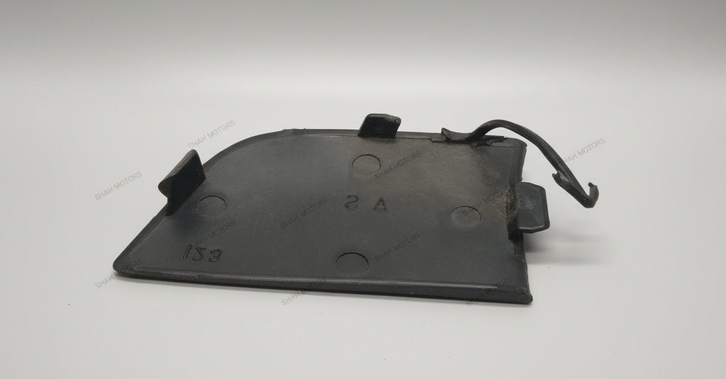 Black rubber gasket on a white background