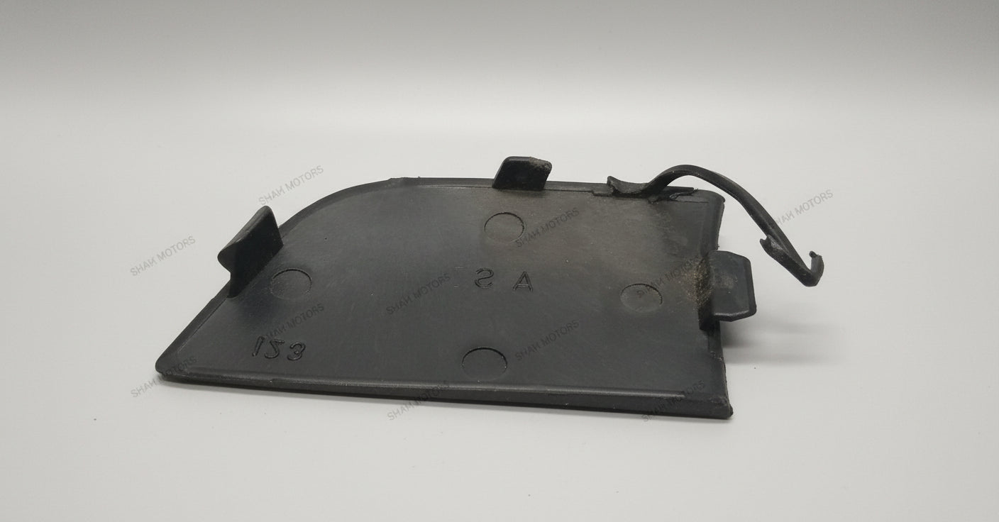 Black rubber gasket on a white background