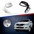 Car mirrors with a Toyota vehicle and 'Auto2000' branding on a blue background.