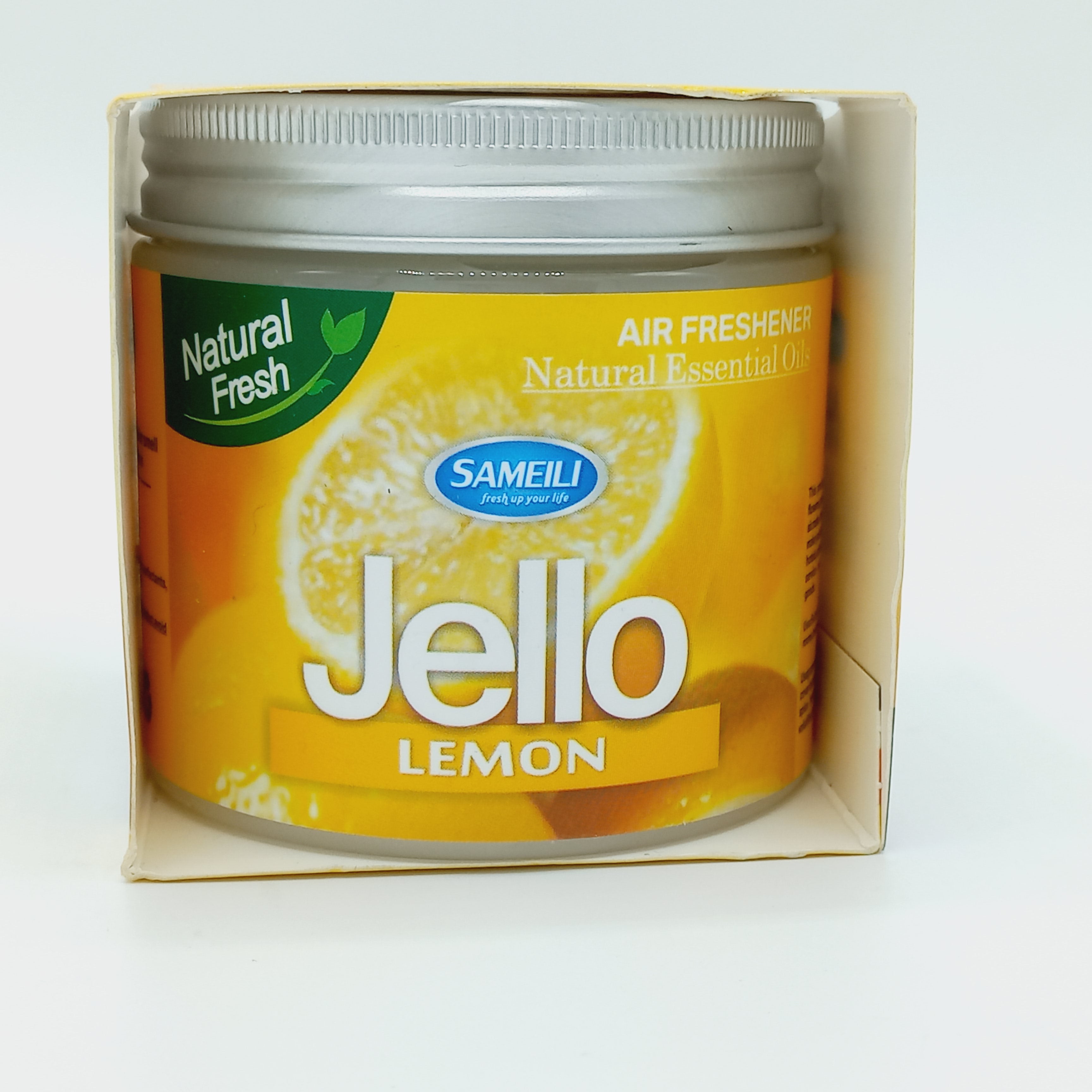 Jello Air Freshener Gel-Car Fragrance Gel For Car Desire Perfume Gel (Lemon)