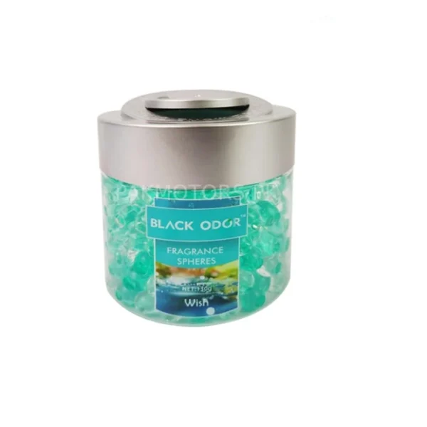 Black Odor Spheres Air Freshener Gel-Car Desire Perfume Gel Wish