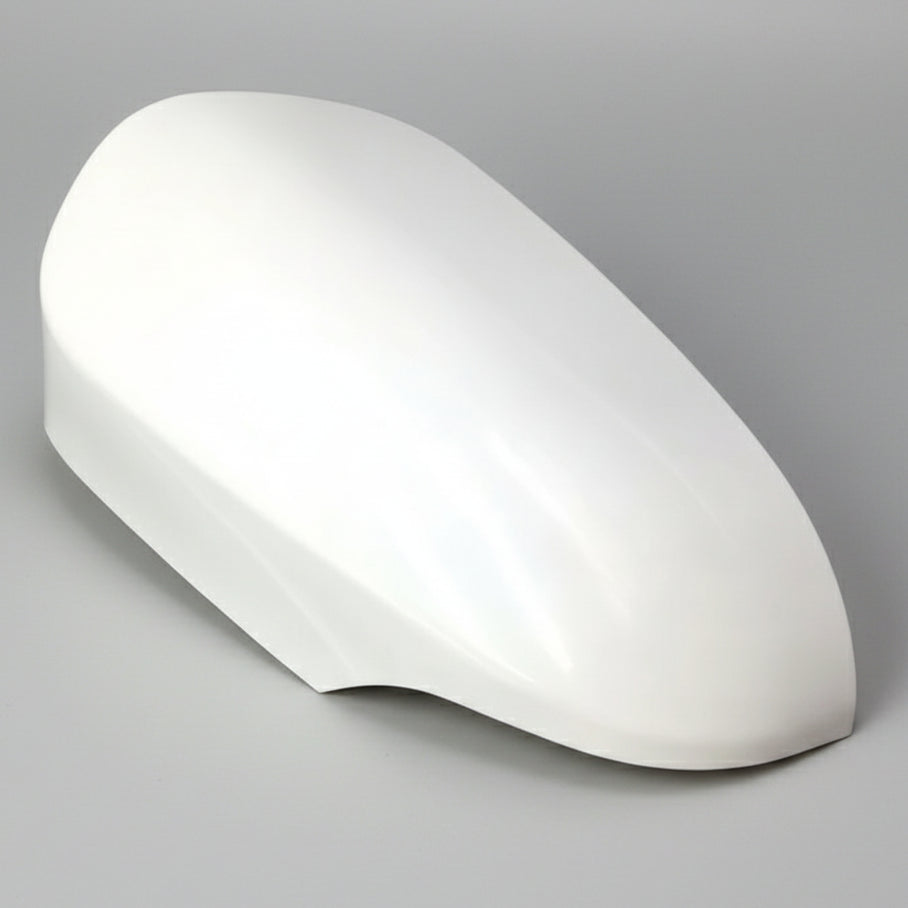 Car mirror cover for left side on a white background