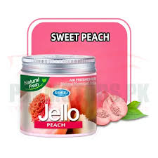 Jello Air Freshener Gel-Car Fragrance Gel For Car Desire Perfume Gel (Peach)