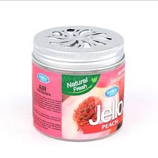 Jello Air Freshener Gel-Car Fragrance Gel For Car Desire Perfume Gel (Peach)