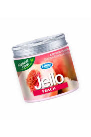 Jello Air Freshener Gel-Car Fragrance Gel For Car Desire Perfume Gel (Peach)