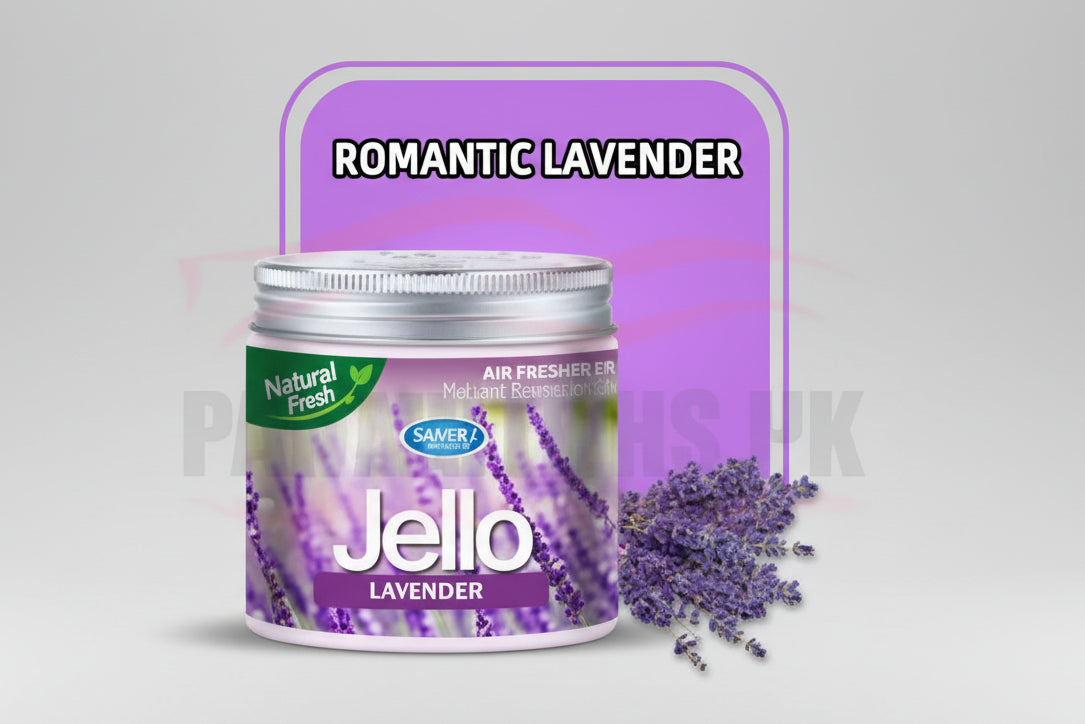 Jello Air Freshener Gel-Car Fragrance Gel For Car Desire Perfume Gel (Lavender)