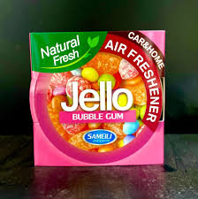 Jello Air Freshener Gel-Car Fragrance Gel For Car Desire Perfume Gel (Bubble Gum)