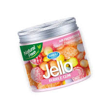 Jello Air Freshener Gel-Car Fragrance Gel For Car Desire Perfume Gel (Bubble Gum)