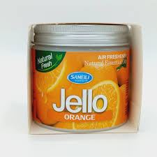 Jello Air Freshener Gel-Car Fragrance Gel For Car Desire Perfume Gel (Orange)