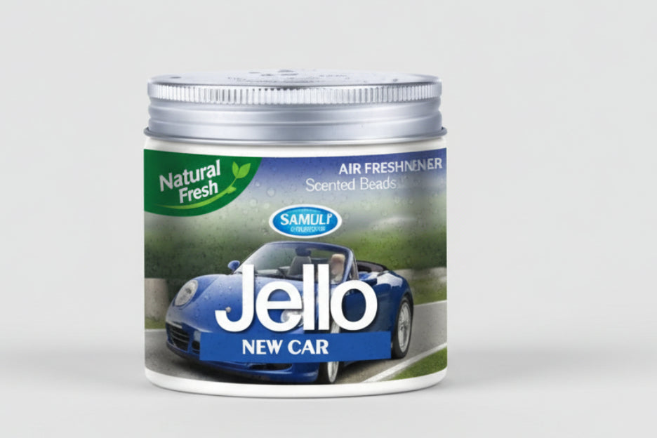 Jello Air Freshener Gel-Car Fragrance Gel For Car Desire Perfume Gel (New Car)