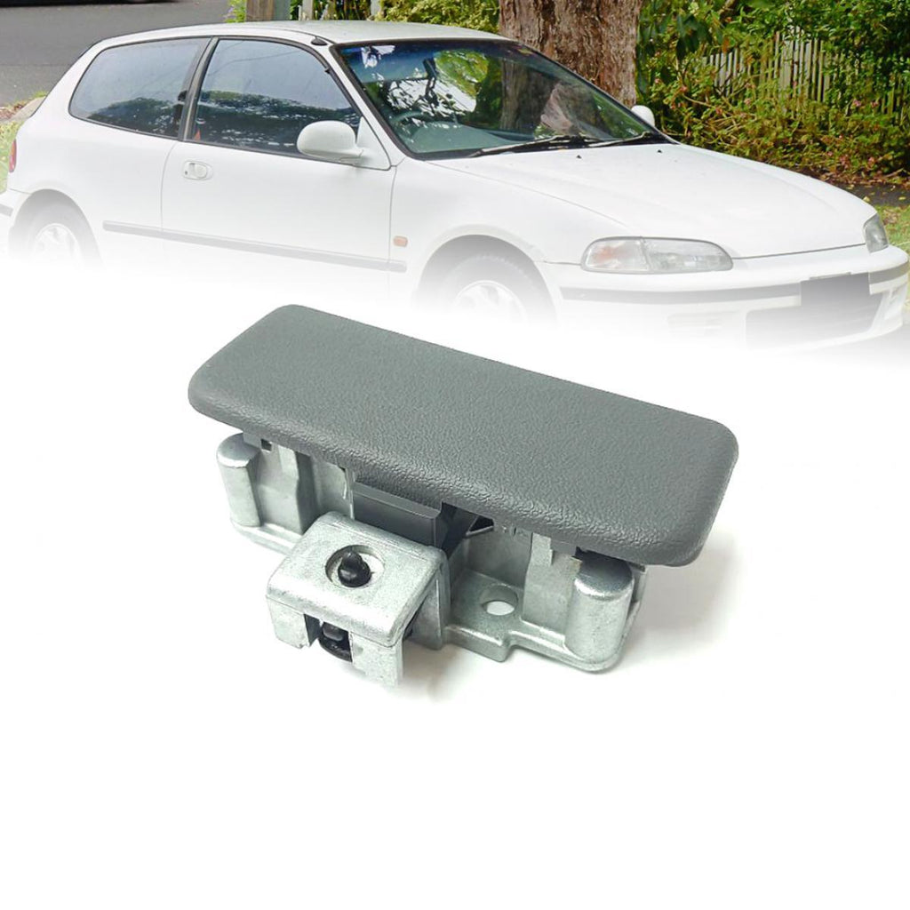 Car seat adjustment lever with Honda Civic model information on a white background